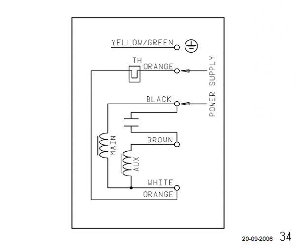 Ventilator centrifugal DDM 7/7 E6G3405 1F 4P 