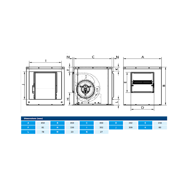 BOX BD 7/7 M4 0,13kW