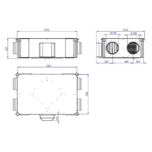 Air Heat Recovery Unit CHR 1500