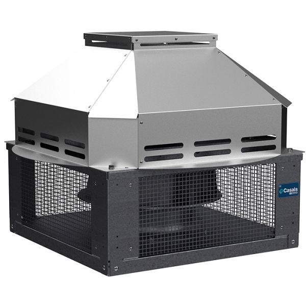 Ventilator centrifugal de acoperis tip turela - KENTALROOF-A CONFORT 355 M4 0,25kW