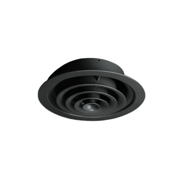 Ceiling diffusers - RF A 150 RAL - MATTE BLACK