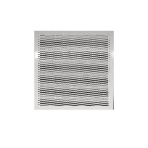 Grila perforata alba 600 x 600 mm