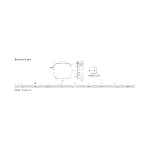Recuperator de caldura - INTEGRA PLUS EC
